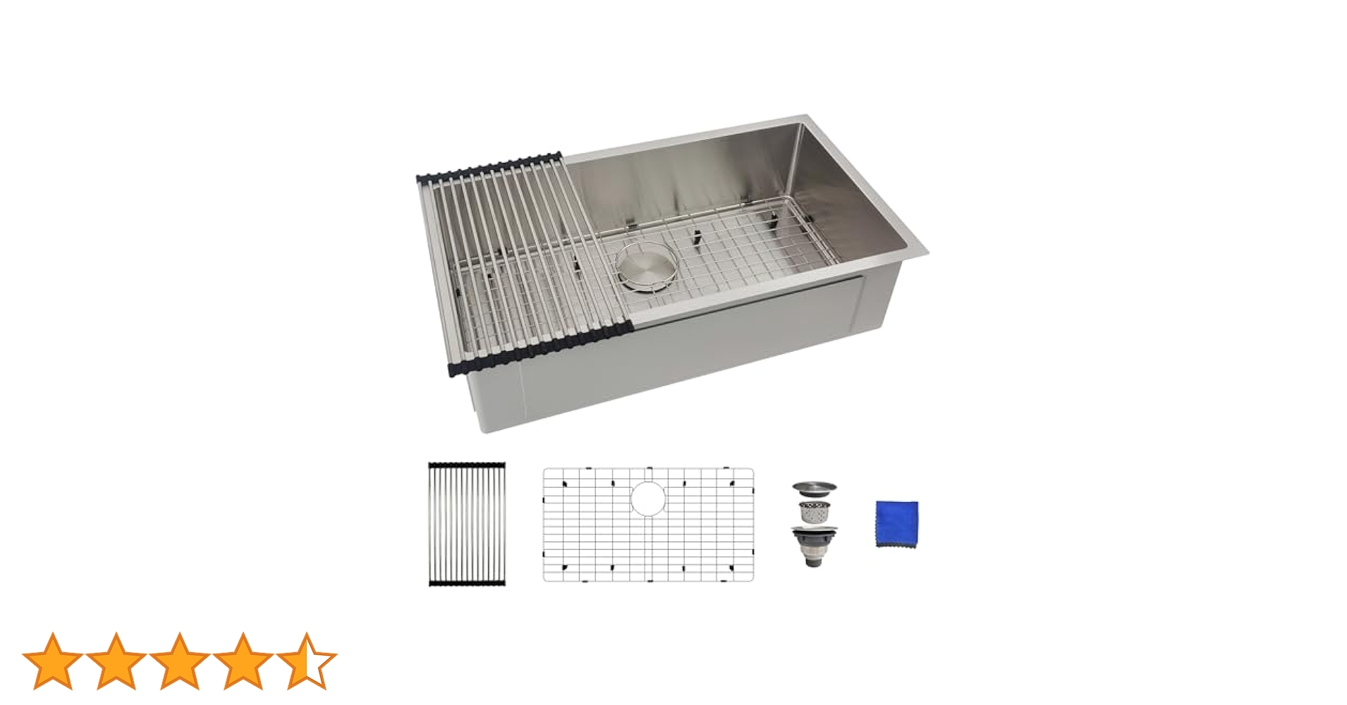 モダニストキュイジーヌ Delta Faucet Delta Lorelai 32 inch Workstation Sink